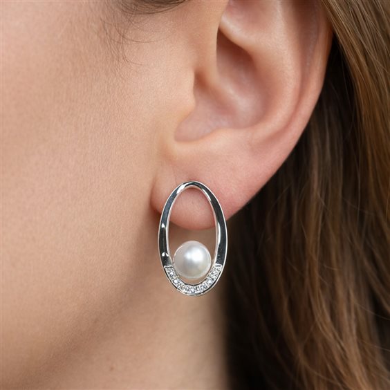 Orecchini Comete Donna in Oro Perla ORP 298 - ORP 298